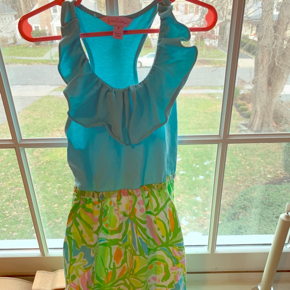 Lilly Pulitzer girls racer back dress